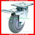 10mm PU Brake Caster And Wheel